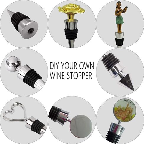 Wine Stopper, Reusable Decorative Bottle Stoppers for Kitchen, Bar, Gifts, Holiday Party, Wedding (20 Pack) in Saudi Arabia