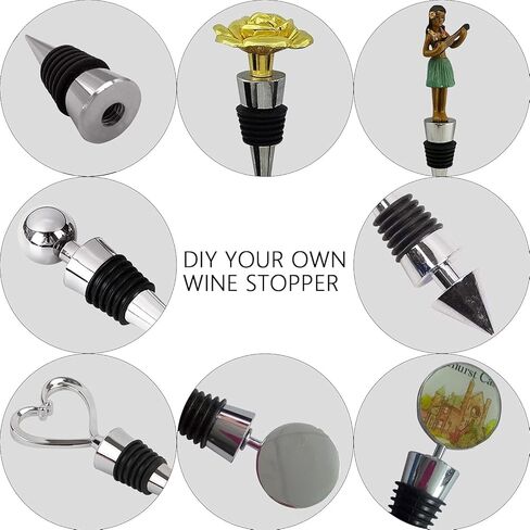Wine Stopper, Reusable Decorative Bottle Stoppers for Kitchen, Bar, Gifts, Holiday Party, Wedding (20 Pack) in Saudi Arabia