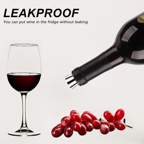 Wine Stopper, Reusable Decorative Bottle Stoppers for Kitchen, Bar, Gifts, Holiday Party, Wedding (20 Pack) in Saudi Arabia