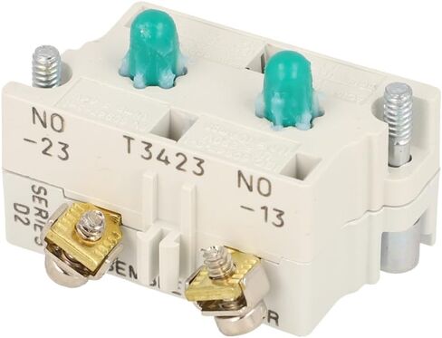 Eaton 10250T2 Switch Contact Block, 30.5mm Diameter, Screw Terminals, DPDT-2NO Contacts in Kuwait