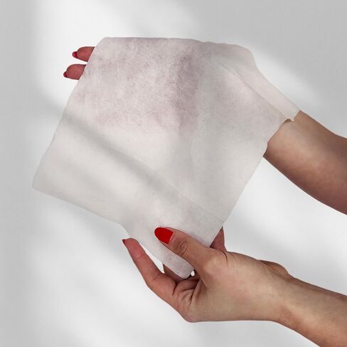 Raan, 100% Cotton, 99% Purified Water, Face and Body Cleansing Wipes, Fragrance Free, Unbleached, Hypoallergenic, EWG Verified, Plastic and Tree Free, Individually Wrapped, 10 Count in Saudi Arabia