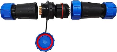 SP28 waterproof docking connector set IP68 2/3/4/5/6Pin tin-lead soldering pins(2P) in Kuwait