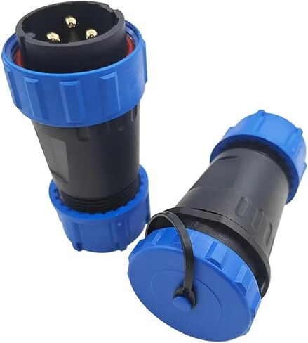 SP28 waterproof docking connector set IP68 2/3/4/5/6Pin tin-lead soldering pins(2P) in Kuwait