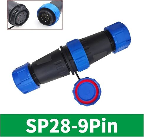 SP28 waterproof docking connector set IP68 2/3/4/5/6Pin tin-lead soldering pins(2P) in Kuwait