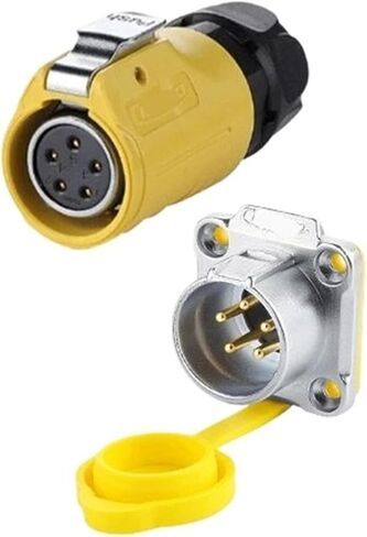 5-pin power signal connector female and male socket outdoor waterproof IP67 in Saudi Arabia