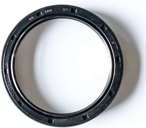 EAI OIL SEAL 80 مم × 100 مم × 12 مم TC شفة مزدوجة ث/الربيع. حالة معدنية مع طلاء المطاط النتريل in Saudi Arabia