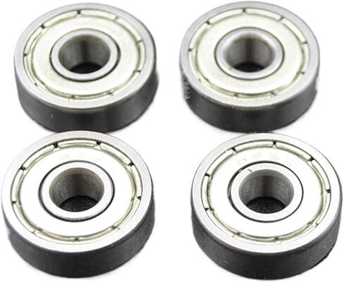 10pcs أعماق الكرة الأخدود تحمل كروم الصلب مصغرة المحمل 605zz 5 * 14 * 5mm in Saudi Arabia