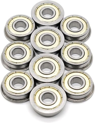 5Pcs FR8ZZ Flanged Ball Bearing Double Sealed Chrome Steel Flange Bearing 12.7x28.575x7.938mm in Saudi Arabia