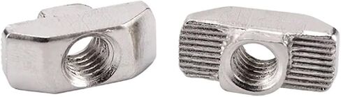 100pcs/boxM3 M4 M5 20 Series Slot T NutSliding T NutHammer Drop Nut Fastening Connector2020 Aluminum Extrusion(M3) in Saudi Arabia