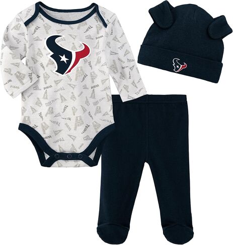 Outerstuff NFL Teams Newborn Baby Long Long Long #1 Draft Pick Bodysuit Coverall (0M-9M) in Saudi Arabia