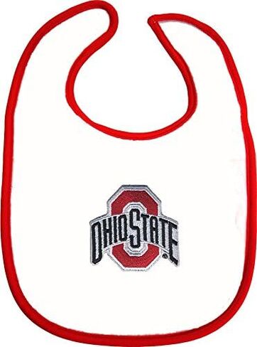 Ohio State Buckeyes Cotton Baby Bib in Saudi Arabia