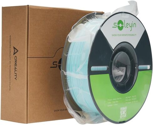Soleyin Ultra PLA 3D Printer Filament PLA Filament 1.75mm, High Speed 30-300mm/s Dimensional Accuracy +/- 0.02mm, Fit Most FDM 3D Printers, 1kg Spool (2.2lbs) (Gray) in Saudi Arabia