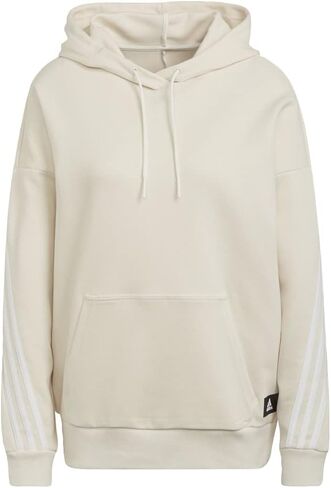 adidas Future Icons 3-Stripes Sweatshirt Women's, White, Size L in Saudi Arabia