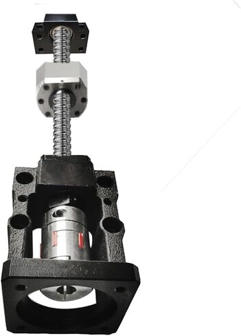 كرات الكرة المعدنية Nut 16mm كرات SFU1610 Ball Screw 200mm-1150mm BF12+C7 HM12-60 لـ 23/24 مقعد محرك+مقرن DSG16H (450 مم) in Saudi Arabia