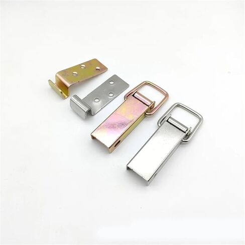 DK502 Two Kinds of Materials Heavy-Duty Folding Air Box Handle with Embedded Thickened Cover Ring Handle 2Pcs(2pcs-502-Iron) in Saudi Arabia