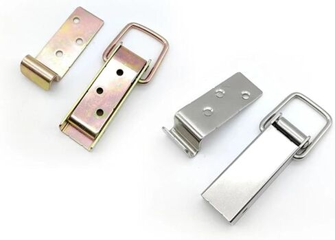 مشبك نوعين من المواد المحملة بحرف سفر قفل القفل Hasp Lock Lock Lock 1PCS (5pcs-507-304 SUS) in Saudi Arabia