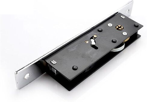 Sliding Door Lock Zinc Alloy Window Locks Wood Gate Floor Lock with Cross Keys for Furniture Hardware 1Pcs in Saudi Arabia