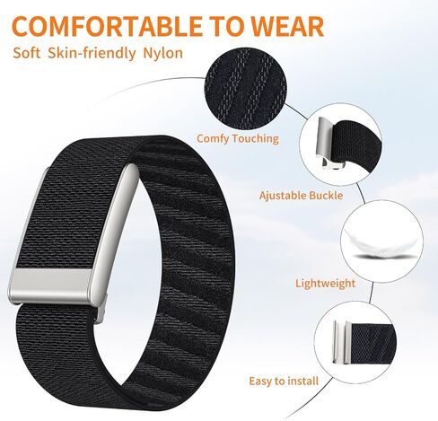 Coreknit Wristband متوافق مع Whoop 5.0 واحد وذروة ، ناعم قابلة للتعديل مريحة متماسكة متعددة الأشرطة لصالح Wheop 5.0 نوم ، الملحقات للصحة واللياقة يمكن ارتداؤها in Kuwait