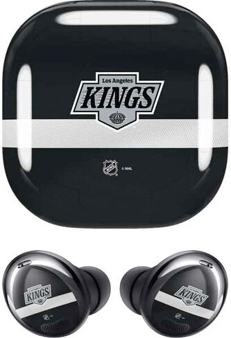 Skinit Decal Audio Skin Compatible with Galaxy Buds Pro - Officially Licensed NHL Los Angeles Kings Camo Design in Saudi Arabia