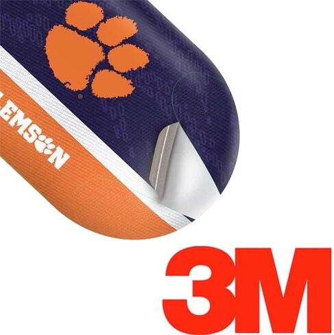 Skinit Decal Audio Skin Compatible with Galaxy Buds Plus - Officially Licensed Clemson University White Jersey Design in Saudi Arabia