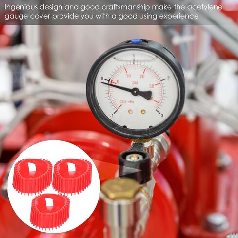 6 Pcs Pressure Gauge Cover Silicone Protector Gauge Boots Acetylene Gauge Replacement Cover Gauge Protector Boot Regulator Gauge Protector Pressure Gauge Protector Silicone Cover in Saudi Arabia
