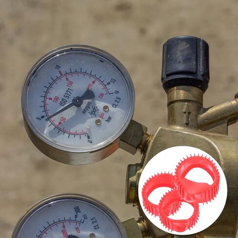 6 Pcs Pressure Gauge Cover Silicone Protector Gauge Boots Acetylene Gauge Replacement Cover Gauge Protector Boot Regulator Gauge Protector Pressure Gauge Protector Silicone Cover in Saudi Arabia
