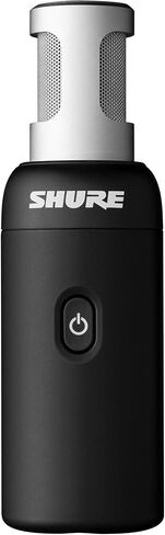 Shure MoveMic 88+ Wireless Microphone - Professional Audio Recorder for Film/Field Recording Interviews, Stereo Mic 4 Polar Patterns | Compatible with iOS/Android via Motiv App (MV88+W-Z7) in Saudi Arabia