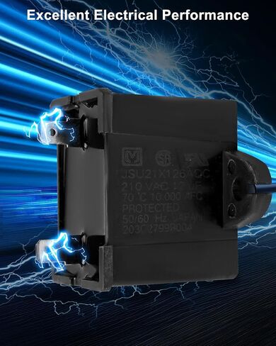Run Capacitor Fit for GE Revrigerator ، 210VAC 50/00Hz 70 ℃ 10000AFC CAPACITOR REPLICE WR55X24064 JSU21X126AQC in Saudi Arabia