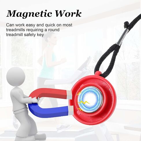 مفتاح سلامة المغناطيس المطحنة متوافق مع Nordictrack Proform Weslo Image Golds Gym Freemotion Preemrider Arghillls ، Universal Protection Magnet Security Lock in Saudi Arabia