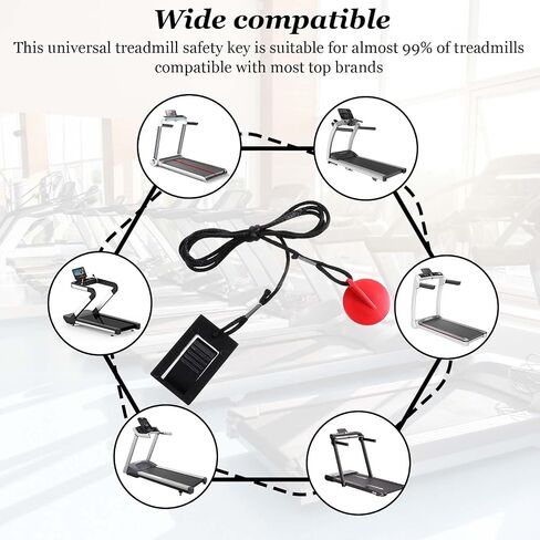 مفتاح سلامة المغناطيس المطحنة متوافق مع Nordictrack Proform Weslo Image Golds Gym Freemotion Preemrider Arghillls ، Universal Protection Magnet Security Lock in Saudi Arabia