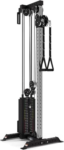Bells of Steel Cable Machine Tower - Commercial and Home Gym Equipment - Aluminum Pulleys with Stacks or for Plates, Squat Stands and Uprights in Kuwait