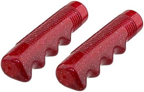 Lowrider Sparkle Flake Bicycle Grips ، (Red) in Kuwait