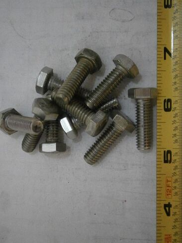 حزمة جديدة من CAP CAP BOLT 5/16-18 × 1 من الفولاذ المقاوم للصدأ الكثير من 10#3587 متعددة الأغراض مجموعة متنوعة أجهزة تشويه مجموعة Wnynenh06468 in Saudi Arabia