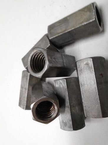 New Pack of Hex Rod Coupling 1/2-13 x 1-1/4 Oil Wash 15pcs #1465 Multi-Purpose Comprehensive Hardware Fastener Assortment Kit WnyNEH07140 in Saudi Arabia