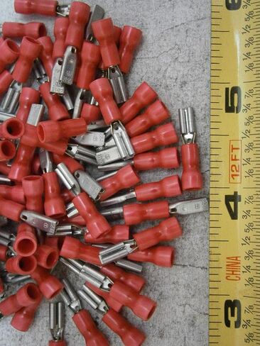 New Pack of SO70908SF Crimp Terminals Slip-On 22/18 Brass Lot of 100#5562 Multi-Purpose Comprehensive Hardware Fastener Assortment Kit WnyNEH06124 in Saudi Arabia