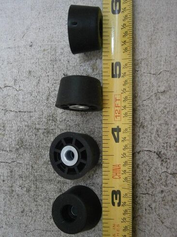 New Pack of Budwig TF6T Round Bumper Feet w/Steel Support Bushing #6 Rubber Lot of 4#6060 Multi-Purpose Comprehensive Hardware Fastener Assortment Kit WnyNEH06065 in Saudi Arabia