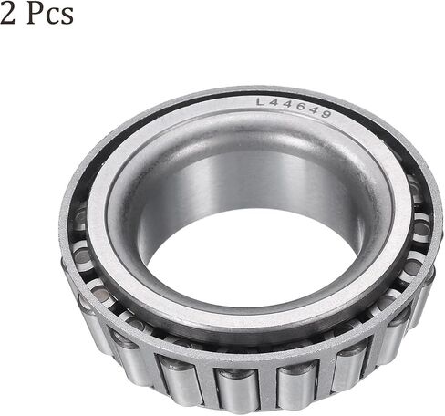 uxcell 09067 Tapered Roller Bearing Cone and Cup, 0.75" Bore x 1.93" OD x 0.74" Thick, Chrome Steel Taper Bearing Set, ABEC-5 in Saudi Arabia