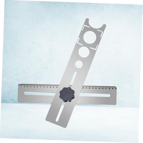 NUOBESTY Multi-Functional Tile Hole Locator for Ceramic Glass and Marble Adjustable Precise Angle Measurement for DIY Projects and Home Improvement in Saudi Arabia