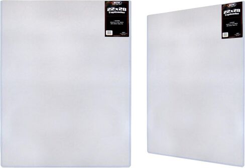 BCW 22x28 Topload Holder | Thick Card Top Loaders for Photos, Prints & Documents | Rigid PVC BCW Toploader for Maximum Protection | Open Short Side in Saudi Arabia