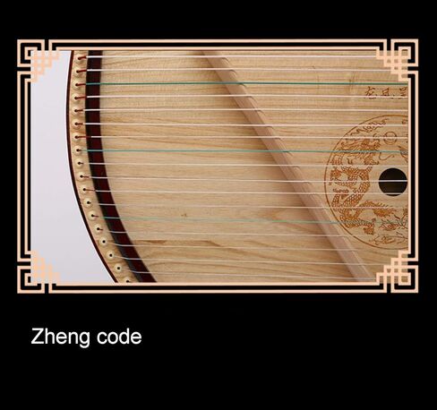 Guzheng ، الحجم: 52 × 33 × 6 سم ، 21 سلاسل ، مدرب أصابع Guzheng مع الملحقات ، محمولة ، مناسبة للمبتدئين ، البالغين ، الأطفال Guzheng (C) in Kuwait