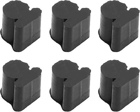 Alomejor 7pcs Horn, Piston Valve Rubber Pad Noise Horn Piston Rubber Pad for Euphonic Tuba with Pile Small in Saudi Arabia