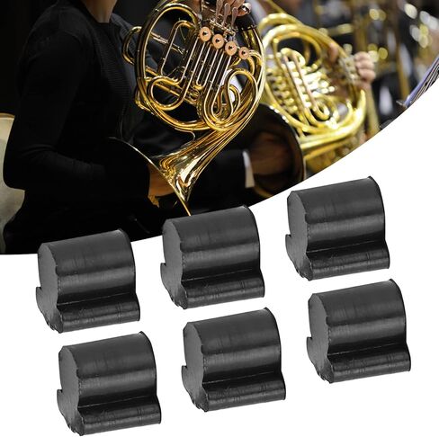 Alomejor 7pcs Horn, Piston Valve Rubber Pad Noise Horn Piston Rubber Pad for Euphonic Tuba with Pile Small in Saudi Arabia