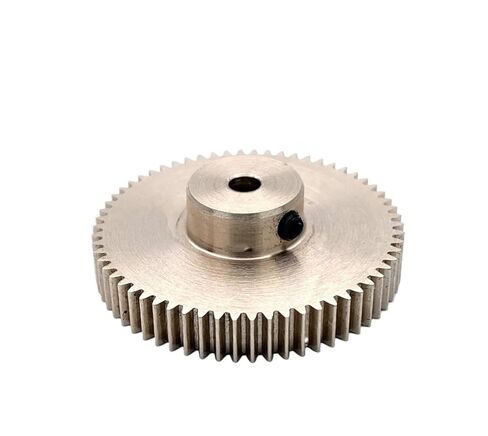 Pinion Hardware for Mechanical Rotation 0.5M 48-63 Teeth Step Copper Gear Convex Straight Tooth 8MM Keyway Parts 8mm Hole(48 Teeth) in Kuwait