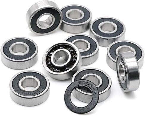 6000 Hybrid Ceramic Bearing 10x26x8mm Bottom Brackets & Spares 6000RS 2Pcs in Saudi Arabia