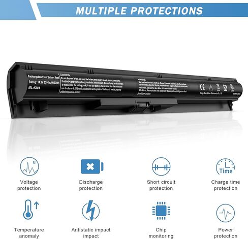 42Wh YRDD6 Battery for Dell Inspiron 15 3000 Series 3582 3583 3584 3593 3501 inspiron 15 5000 Series 5582 5584 5593 5594 5598 5585 14 3493 5481 5482 5485 5491 5493 7586 Vostro 5481 1VX1H P75F P93G in Kuwait