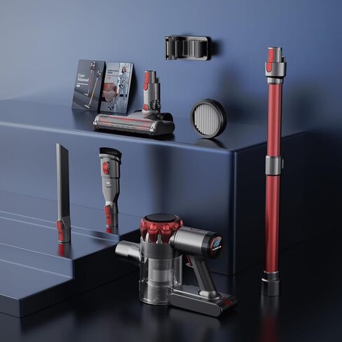 S3 Cordless Vacuum Plicner ، 45 كيلو بايت من عمال النظافة الفراغات الشفطية للمنزل ، ومساحة عصا قابلة لإعادة الشحن لمدة 55 دقيقة in Kuwait