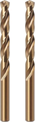 بتات حفر الكوبالت 9 مم ، M35 HSS مجموعة الحفر المعدنية المقدمة للصلب الصلب ، الحديد الزهر ، الخشب والبلاستيك ، نقطة تقسيم 135 درجة ، 2 PCS in Saudi Arabia