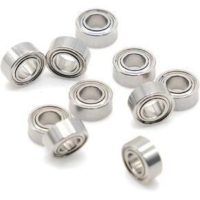 10pcs SMR74ZZ ABEC 9 تحمل كرة من الفولاذ المقاوم للصدأ تحمل 4x7x2.5 3x6x2.5 3x8x4 4x9x4 6x10x3 9x17x5 8x14x4 تحمل سرعة عالية (SMR106zz 6x10x3) in Saudi Arabia
