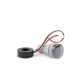 22mm AD16-22DVA Round Mini LED Dual Display Digital Voltage and Current Amp Meter Indicator Light 60-500V 1Pcs(Yellow) in Saudi Arabia