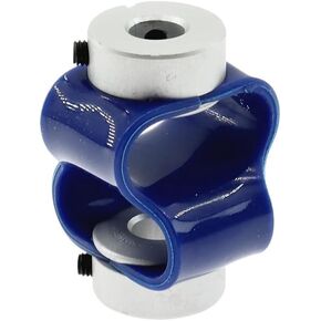 D40L60 S-Type Plastic Flexible Eccentric Declination Plastic Elastic Motor Encoder 8-Shaped Coupling Coupler 1Pcs(6X14) in Saudi Arabia